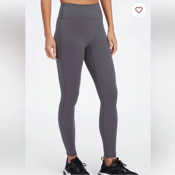 Fabletics Trinity Motion365 High-Waisted Legging Pewter Gray - Picture 1 of 4